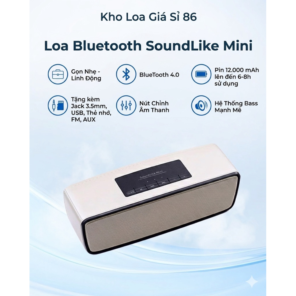 Loa Bluetooth Nghe Nhạc Không Dây Koleer S2025 Kiểu Dáng Thời Thượng