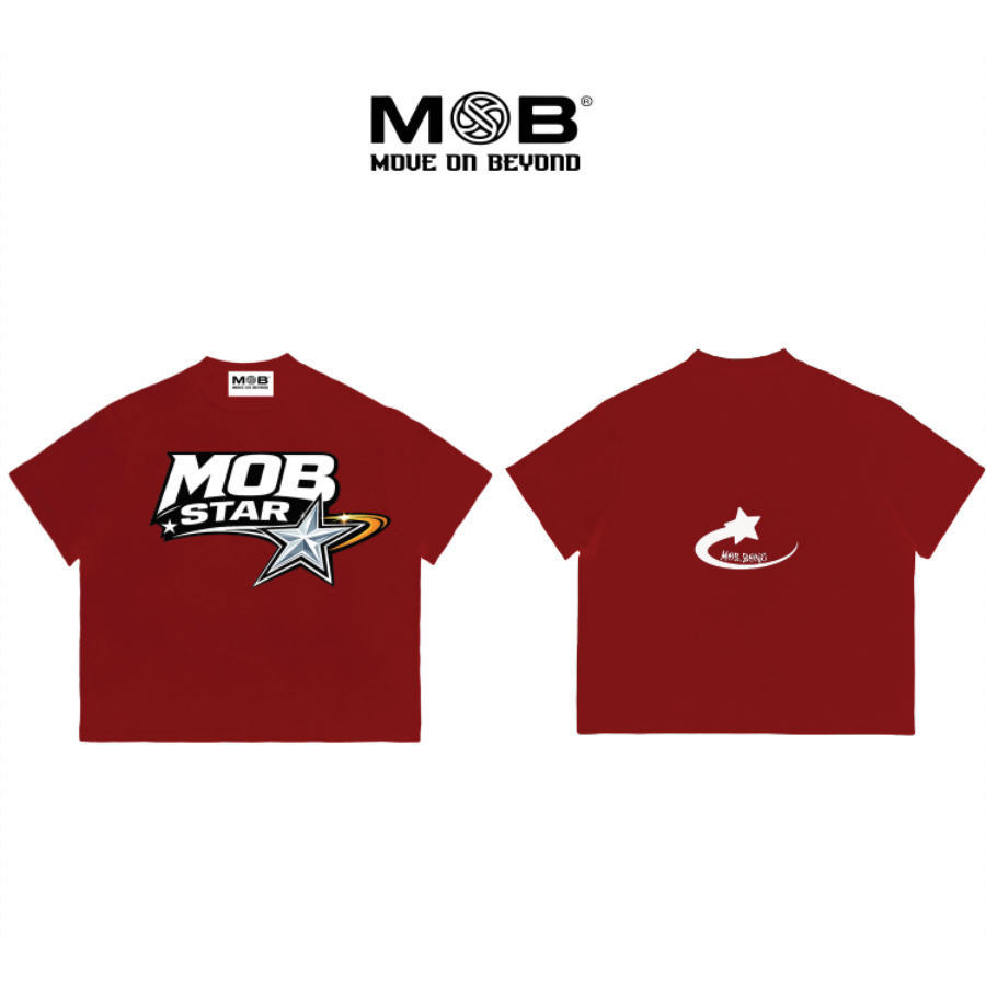 ÁO THUN FORM BOXY MOB STAR-270GSM-COTTON