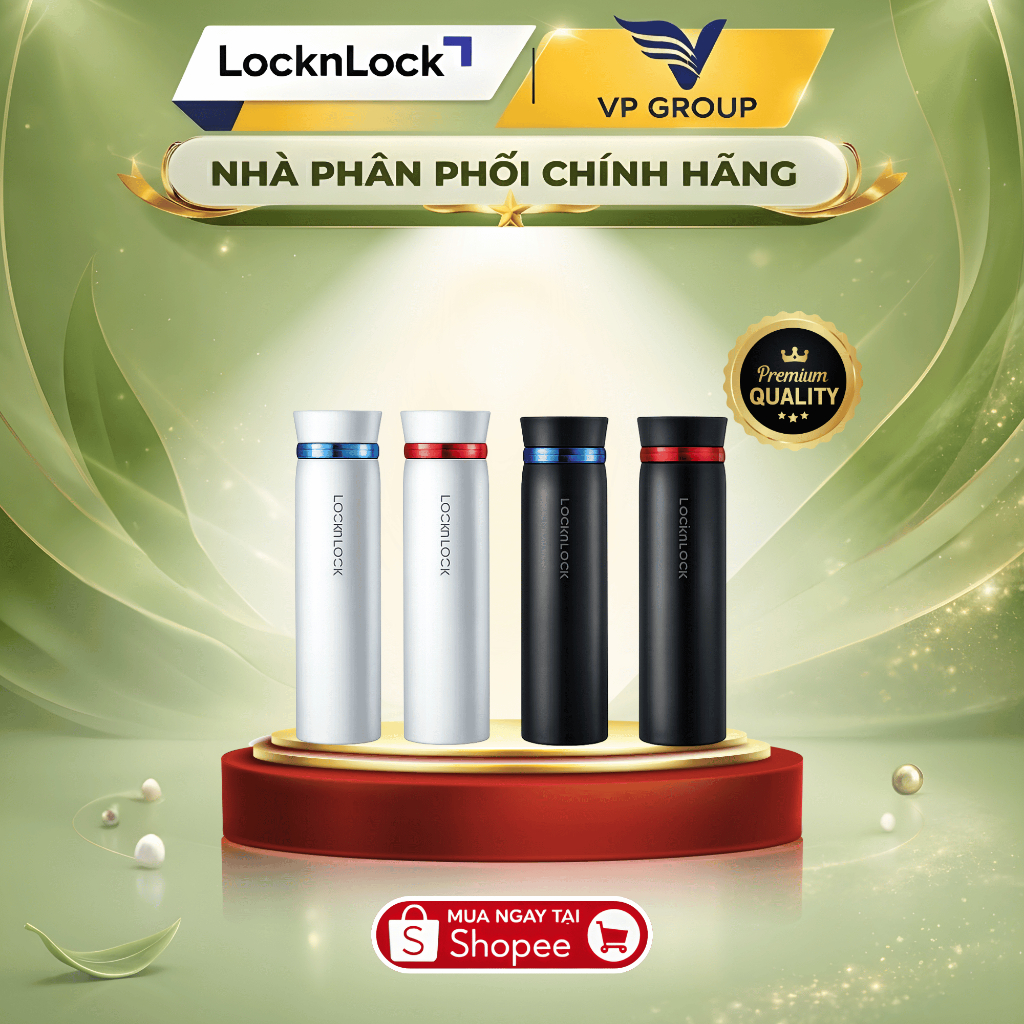 Bình Giữ Nhiệt LocknLock Feather Light 450Ml - LHC4131 (VPG)