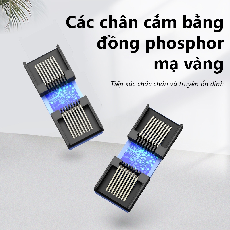 Đầu Nối Dây Mạng RJ45 Cat6 Vention - Coupler Chống Nhiễu, Nối Dây Mạng Nhanh Không Bấm | BigBuy360 - bigbuy360.vn