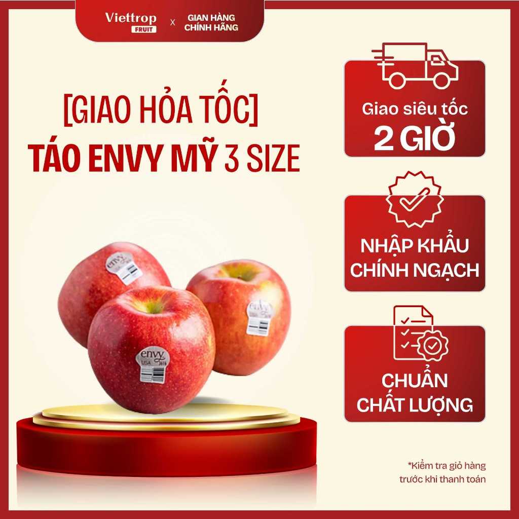 [Giao Hỏa Tốc] Táo Envy Mỹ 3 size