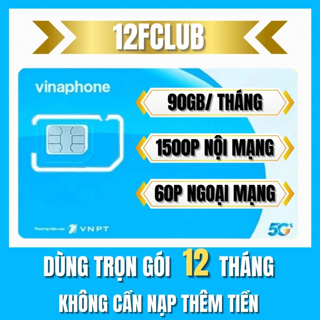 SIM 5G NGHE GỌI FCLUB