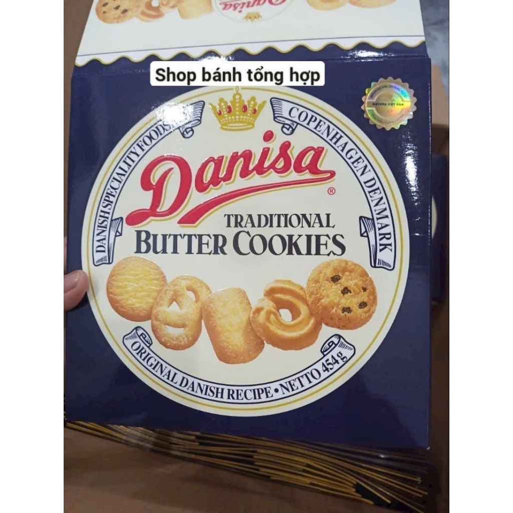 Bánh danisa hộp thiếc 454g