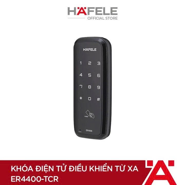 KHÓA ĐIỆN TỬ HAFELE ER4400-TCR – CÓ REMOTE, TIỆN LỢI & HIỆN ĐẠI