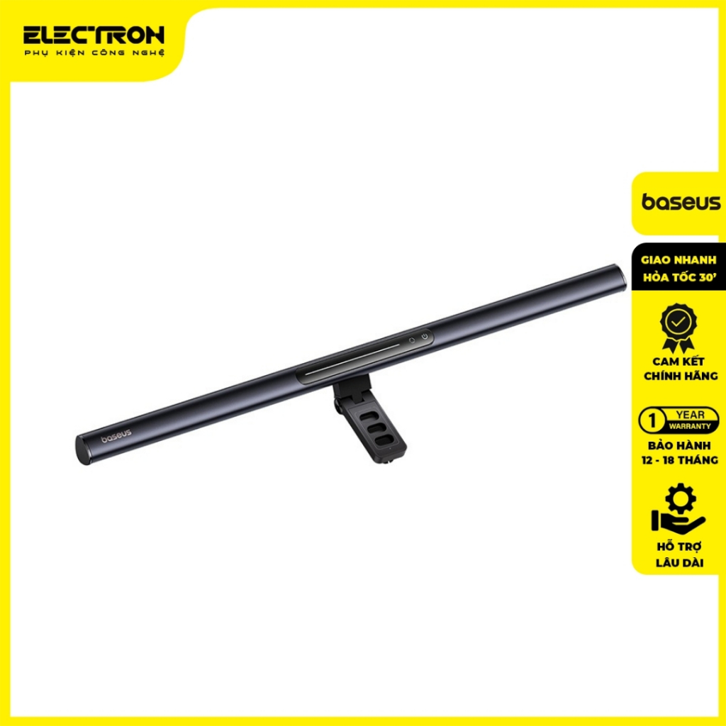 Đèn treo màn hình Baseus i-wok 3 Series Asymmetric Light Source Magnetic Screen Hanging Light (Ra > 