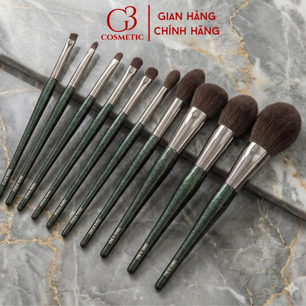 Bộ 12 cọ trang điểm SHANGHUI cọ cá nhân chất liệu lông cao cấp siêu mềm mịn bám phấn | BigBuy360 - bigbuy360.vn