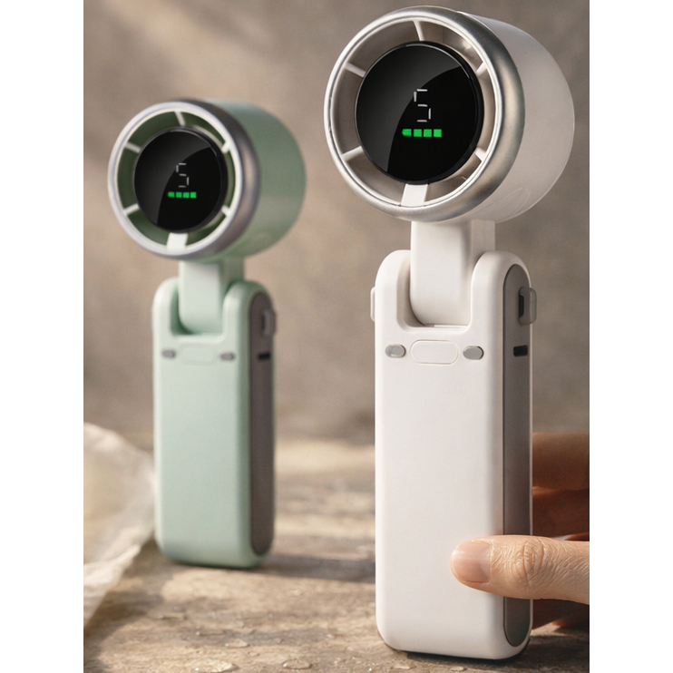 Quạt tay N607 với thiết kế có thể gập lại, dễ dàng mang theo