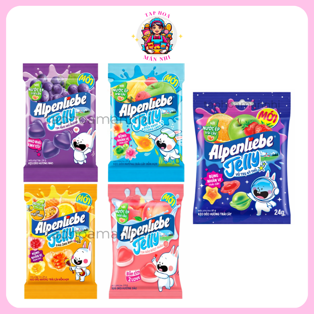 Kẹo Dẻo Nhân Alpenliebe Jelly