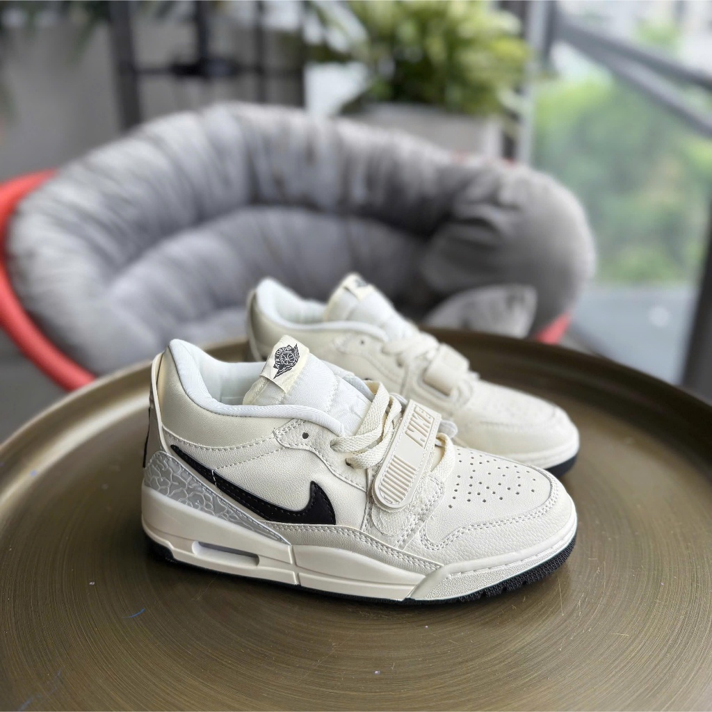 [Sale Chính Hãng] Giày JD312 Legacy Cổ Cao Trắng Đen Đơn Giản Siêu Đẹp Dành Cho Cả Nam Và Nữ - Fullb