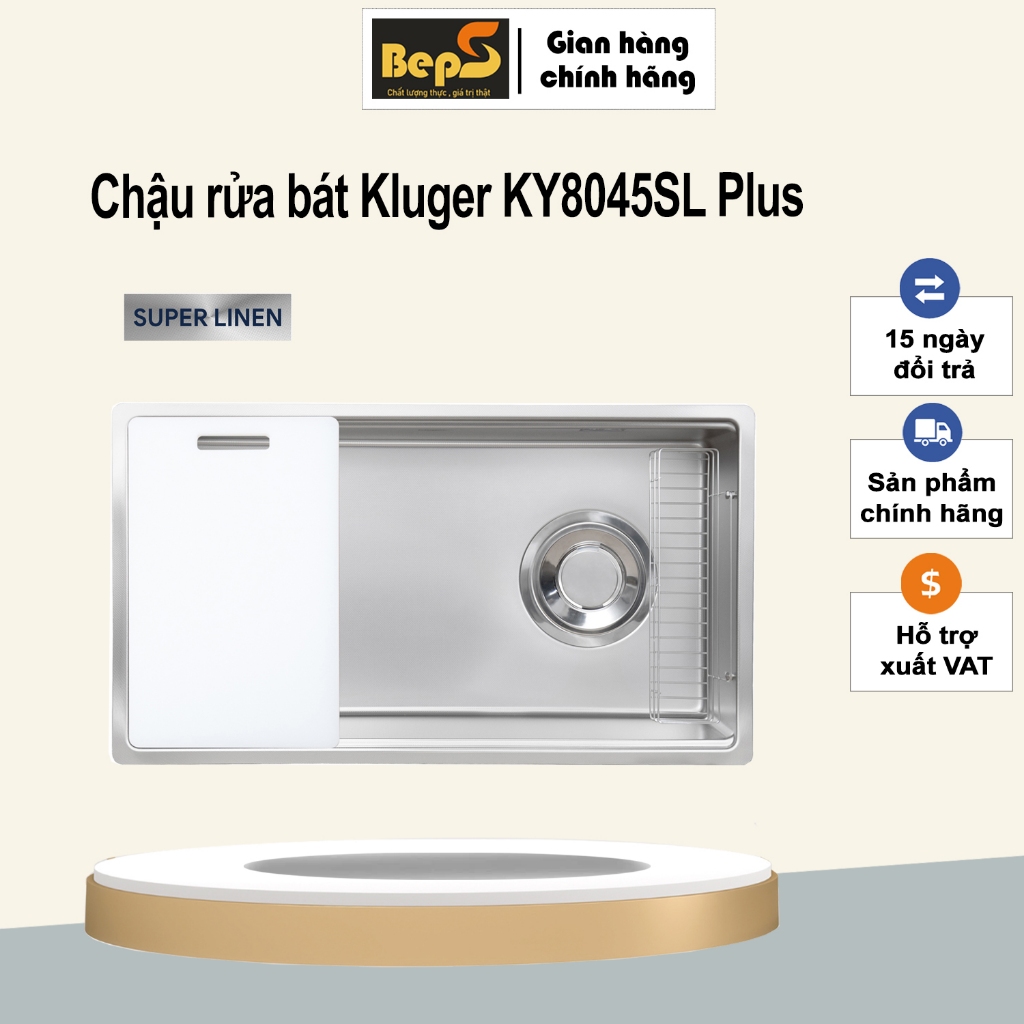 Chậu rửa bát Kluger KY8045SL Plus