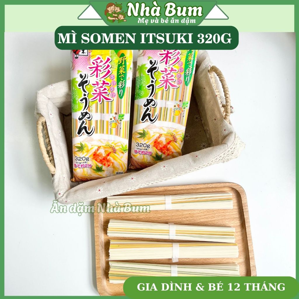 Mì Somen rau củ ngũ sắc Itsuki NB