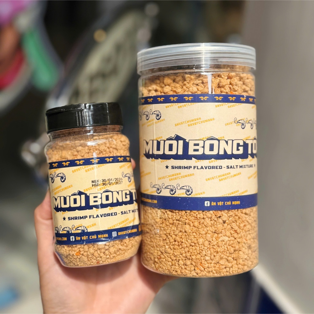 Muối Bông Tôm - Ăn Vặt Chú Mạnh