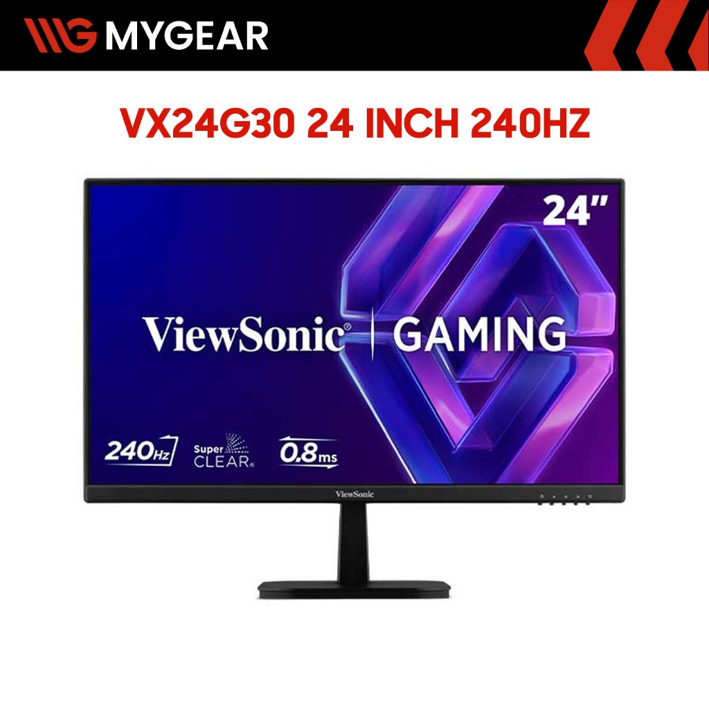 Màn hình Gaming ViewSonic VX24G30 24 inch IPS FHD 240Hz 0.8ms G-Sync HDR10