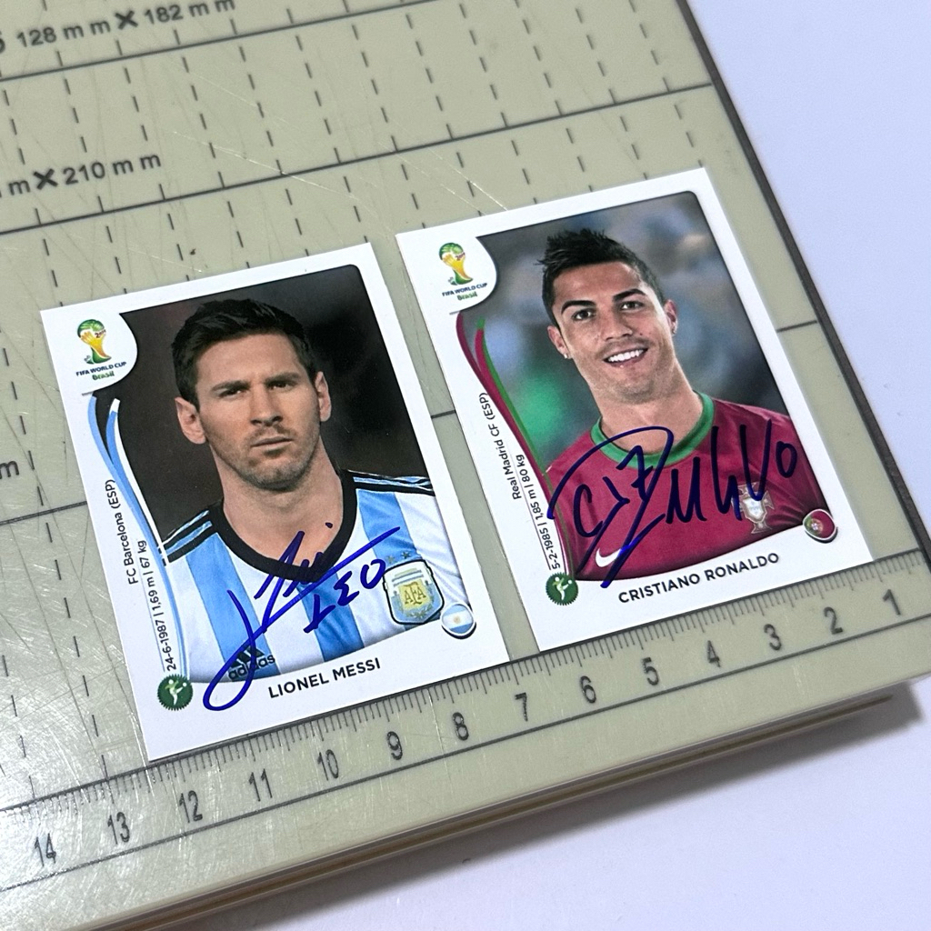 [Thẻ in] Thẻ cầu thủ bóng đá Panini World Cup 2014