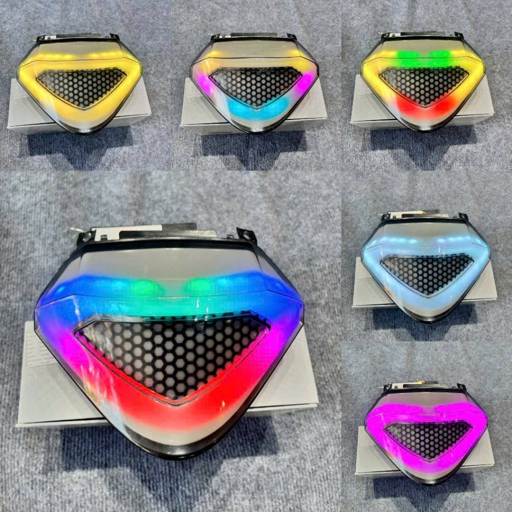 Hậu Dyno Led Full Viền - Lắp Đặt Sirius 50-110cc Như Zin