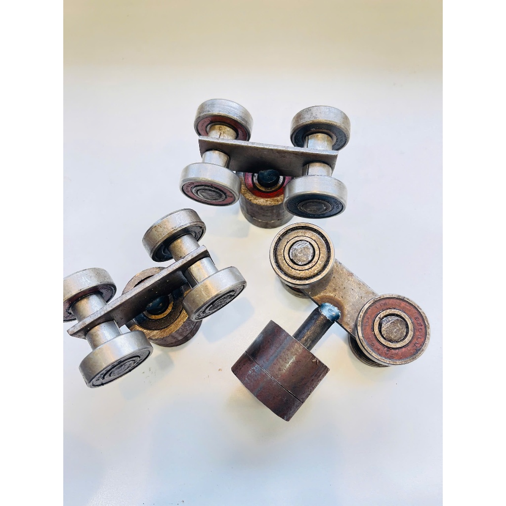 Bi Treo 4 Bánh Xoay 360 Độ | Bánh Xe Treo Cửa Lùa Cửa Xếp | Bi 6201 – 6301 Chịu Tải Nặng