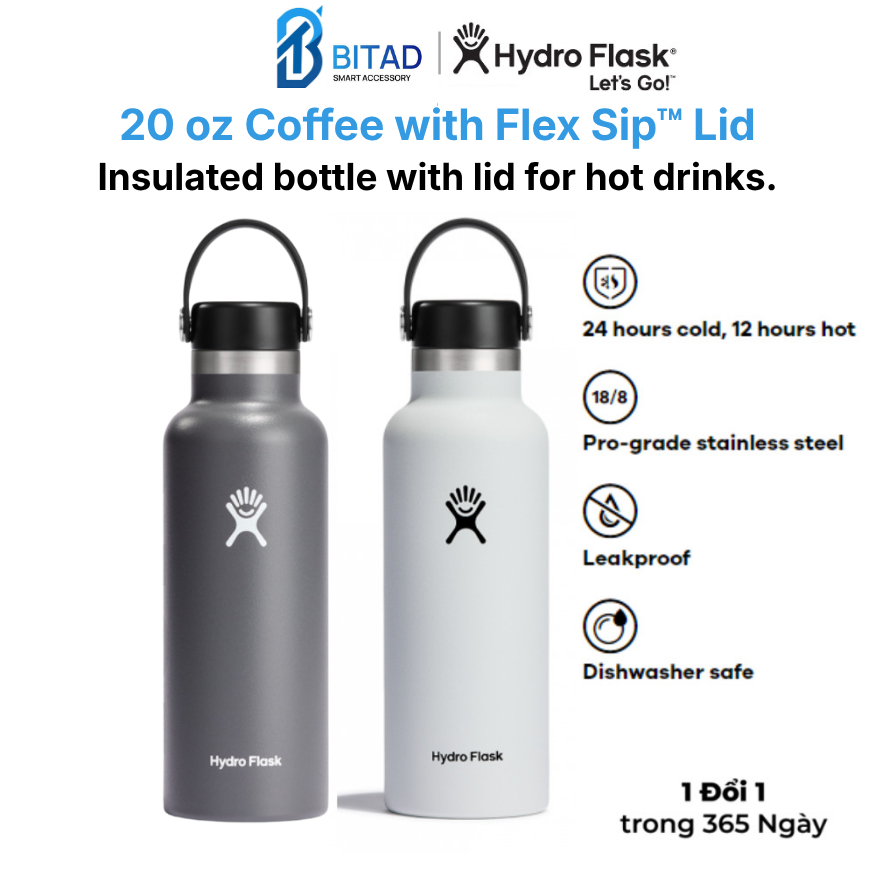 Bình giữ nhiệt Hydro Flask Standard Flex Cap 18 oz (532ml) Season 2024 - S18SX - Hàng chính hãng