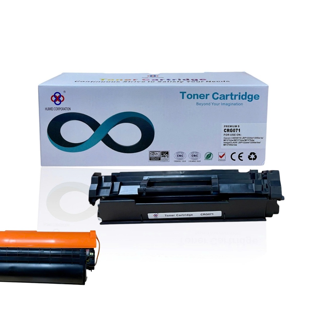 Hộp mực máy in Canon MF272dw, MF273dw, MF275dw, LBP122dw/ CRG-071/ 071 Full Chíp - Chất lượng rõ nét