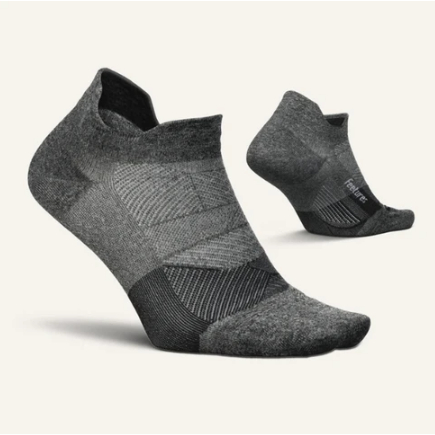 Tất chạy bộ Feetures Elite Ultra Light No Show Tab - Xám (Gray)