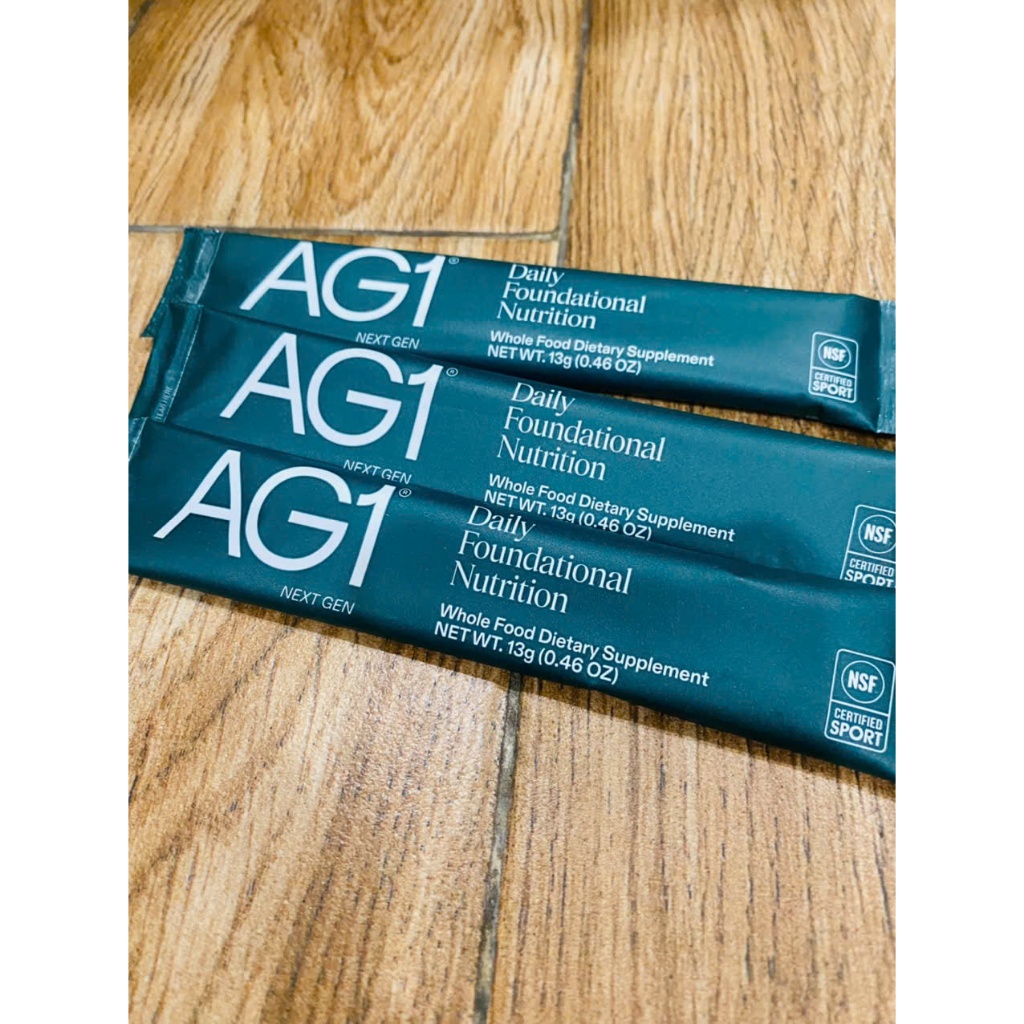 AG1 sample 3 gói bột rau xanh