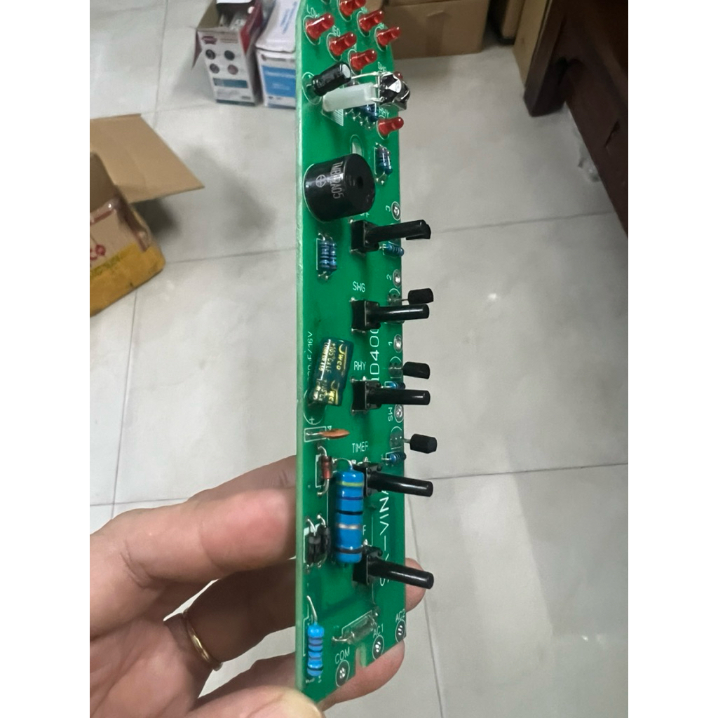 Bo Mạch quat Đứng Senko DR1608 /DR888 Mẫu chân dài bằng zin ăn khiển cũ