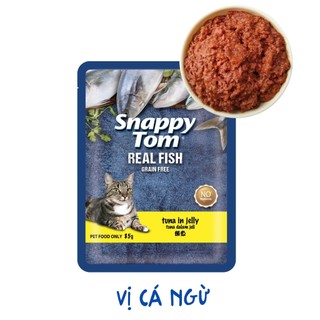 [COMBO 12-48 GÓI] Pate Snappy Tom Gói 85g - thức ăn mèo