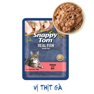 [COMBO 12-48 GÓI] Pate Snappy Tom Gói 85g - thức ăn mèo