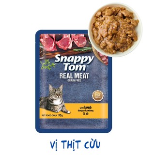 [COMBO 12-48 GÓI] Pate Snappy Tom Gói 85g - thức ăn mèo