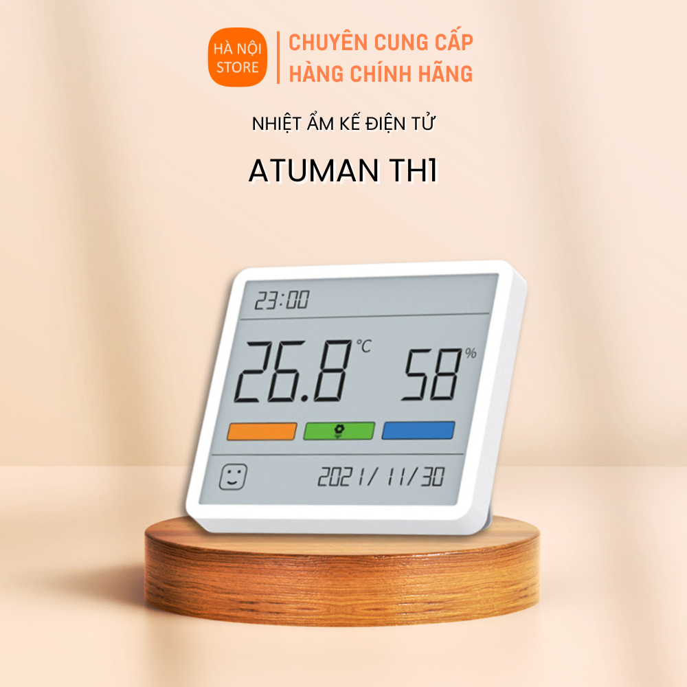 Nhiệt ẩm kế điện tử ATuMan TH Mini/ATuMan TH1 - Bảo hành 3 tháng
