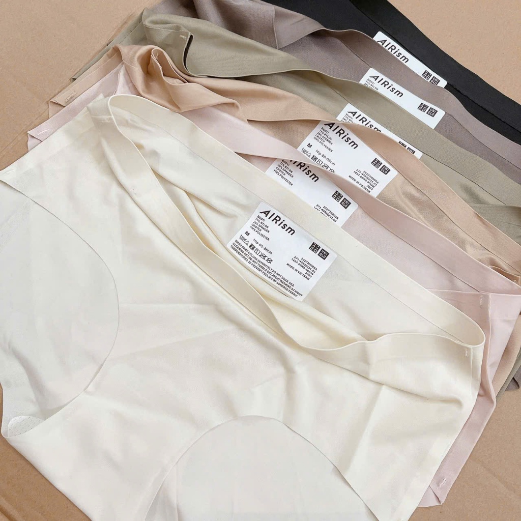 Set 5 quần chip không đường may uni