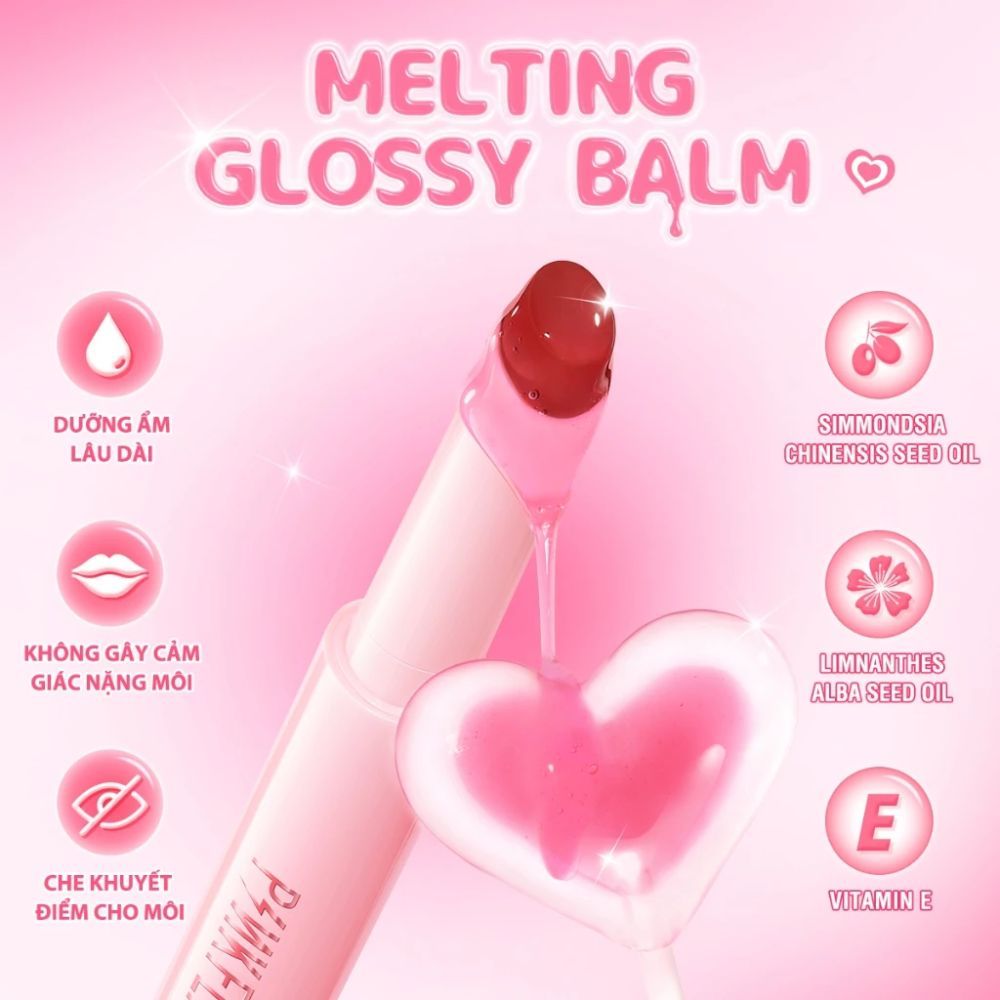 Ảnh 5 của Son bóng PINKFLASH bóng đôi môi căng mọng, mịn màng cảm giác nhẹ nhàng không bết dính PF-L22
