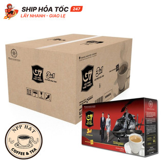 Cà phê hòa tan g7 3in1 - hộp 21 gói 16gr trung nguyên