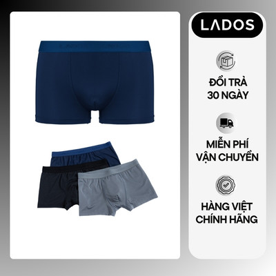 Quần Lót Nam Boxer Thun Lạnh Lados 24164 - Thun lụa co giãn, dai, thoáng mát, form chuẩn size