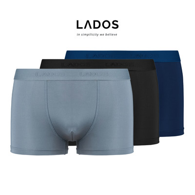 Quần Lót Nam Boxer Thun Lạnh Lados 44164 - Thun lụa co giãn, dai, thoáng mát, thấm hút mồ hôi tốt