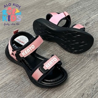 Dép quai hậu Bé Gái KENTO Chính Hãng Size 27-38 Quai Dù Đế Đen Êm Chân Chống Trượt. 8108