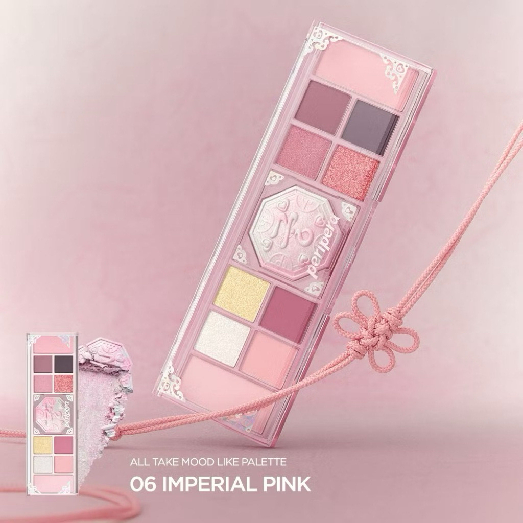 [HSD T6/2028] Bảng mắt Peripera All Take Mood Like Palette - 06 Imperial Pink