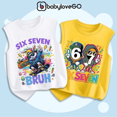 Áo ba lỗ cho bé BabyloveGO áo 3 lỗ chất thun cotton thoáng mát phong cách US/UK cho bé 1-10 tuổi