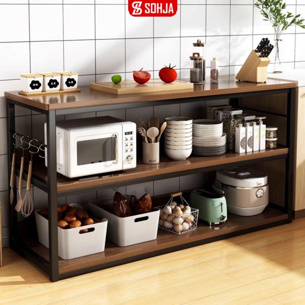 Kệ  đa năng để nhà bếp khung kim loại sơn tĩnh điện thương hiệu SOHJA - GM136