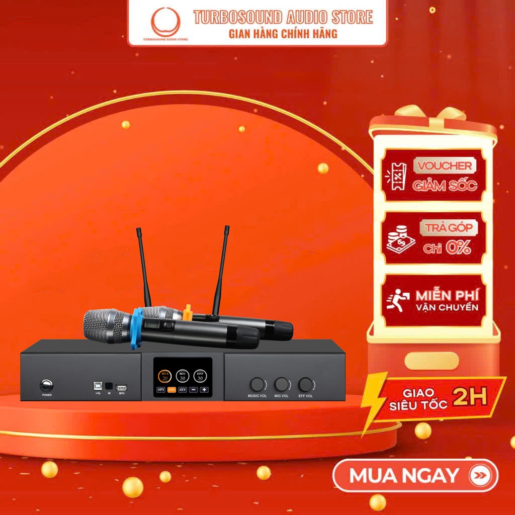 Cục Đẩy liền vang mic 2 Kênh DONBN DZ650 💥 HÀNG CHÍNH HÃNG💥 Màn Hình Cảm Ứng, Mic Nịnh Giọng, Chống 