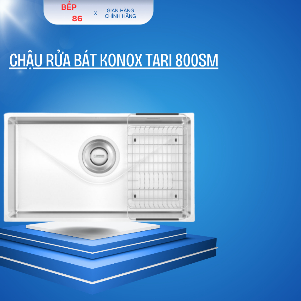 Chậu rửa bát KONOX Tari 800SM | HÀNG CHÍNH HÃNG KONOX