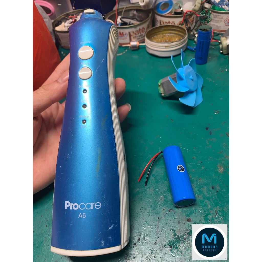 Pin máy tăm nước Procare, Prooral, Lock&Lock, WaterJet, Hismile, Rapido