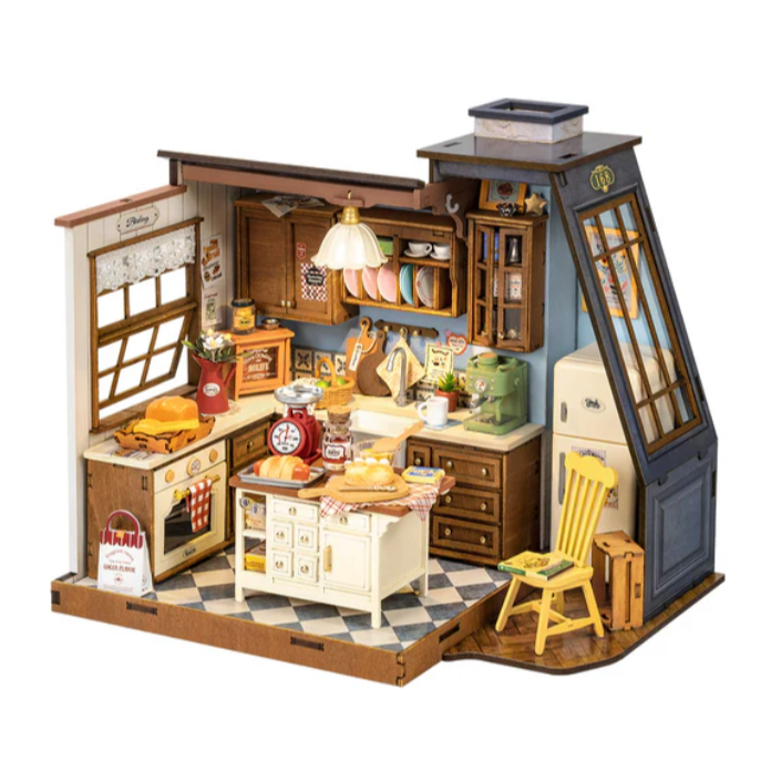 Rolife Baking Kitchen (DG172) - Mô Hình Lắp Ráp Gỗ 3D