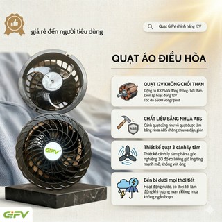 Phụ Kiện Pin Áo Điều Hòa GIFV ,Pin Sạc,Quạt,Dây Kết Nối,TƯƠNG THÍCH VỚI TẤT CẢ CÁC PIN CÓ ĐẦU DC 3.8mm
