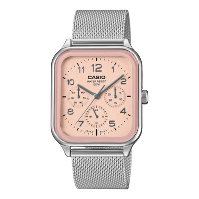 Đồng Hồ Casio Nam/ Nữ Dây Kim Loại Chính Hãng MTP-M306M-4AV