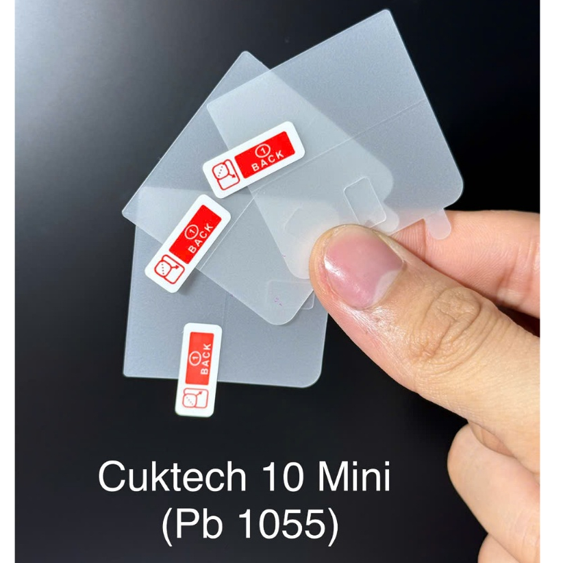 Dán PPF Màn Hình Sạc Dự Phòng Cuktech 10 Mini (Pb1055)  / 10 Plus (PB150P) / 10 (Pb100P) - 3 Lớp Siê
