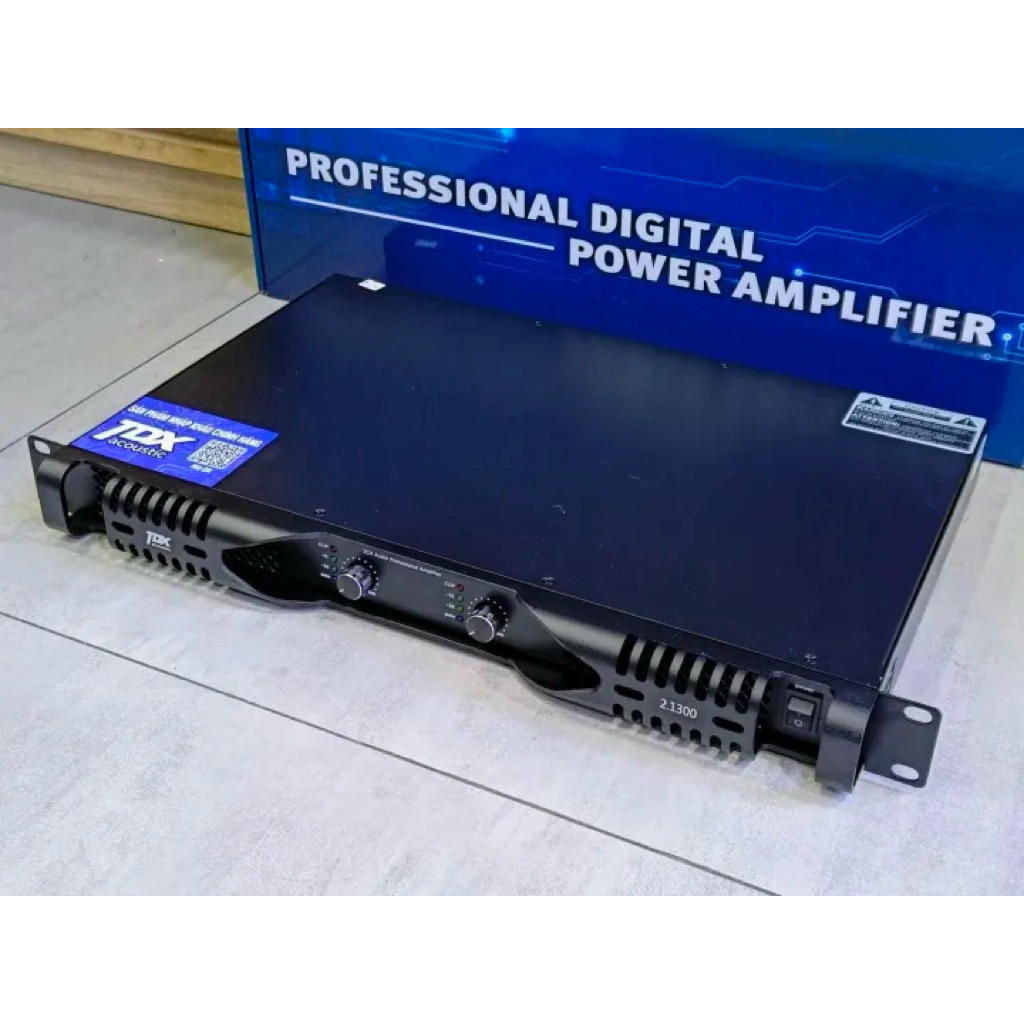Cục Đẩy 2 Kênh TDX D2-1300. 1300W/kênh
