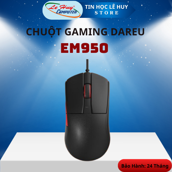 Chuột Gaming DAREU EM950 – ULTRALIGHT, DareU AIM - Hàng Chính Hãng