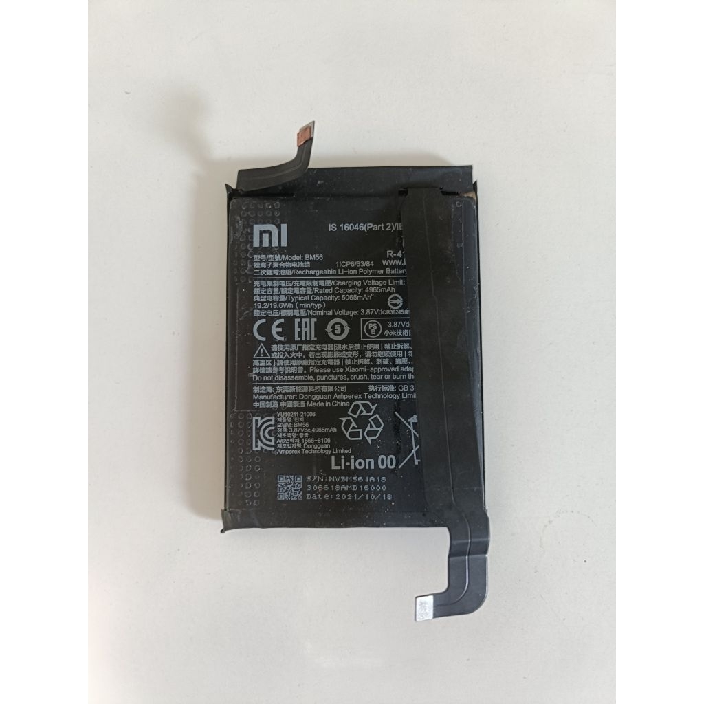 Pin zin tháo máy Redmi K40 Gaming cứng cáp