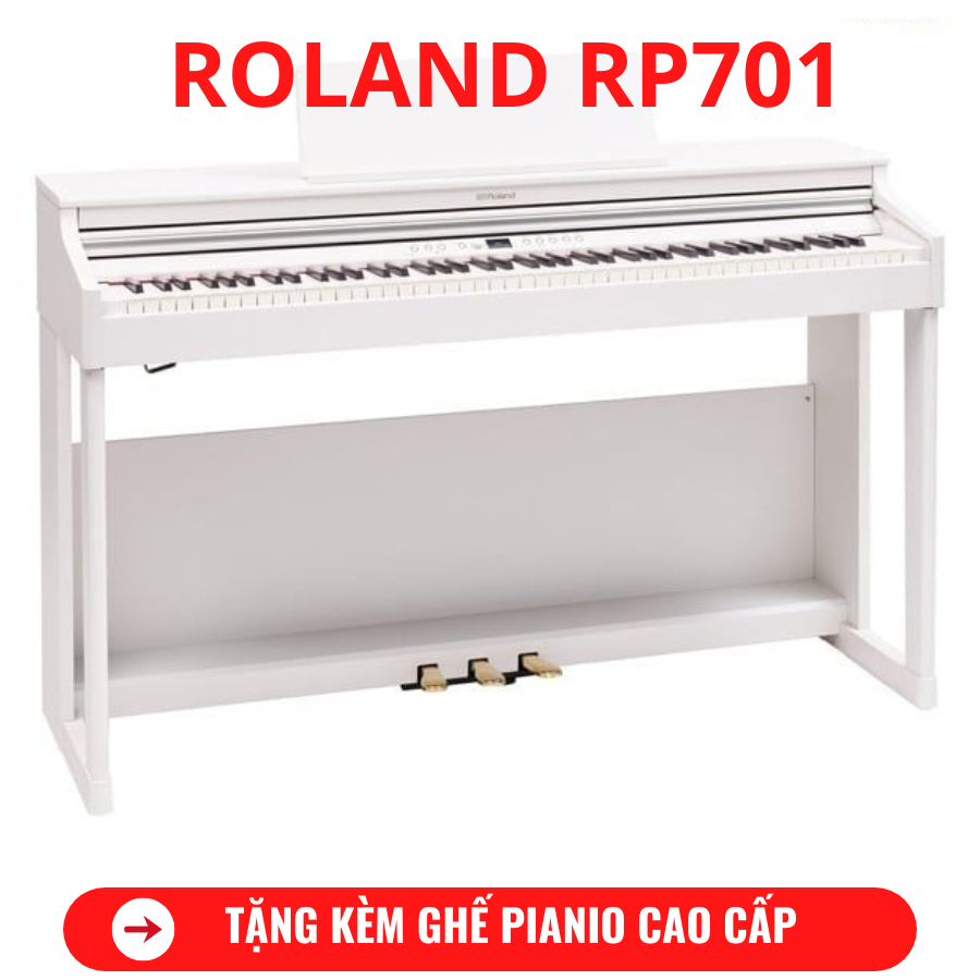 Đàn Piano Điện Roland RP701-501-401 + Tặng Kèm Ghế Piano