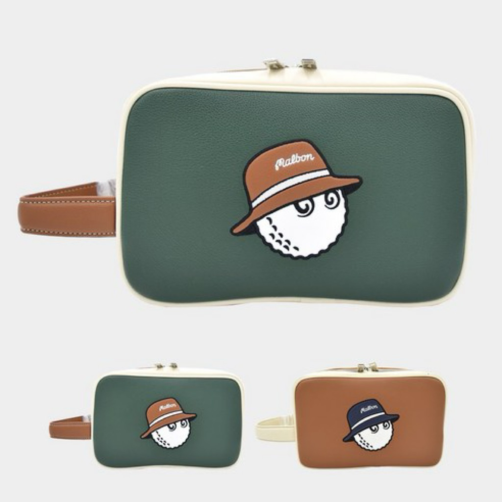Túi Cầm Tay Malbon Golf Buckets Pouch – Tiện Lợi, Cá Tính & Đẳng Cấp ( Malbon x Golfworldforall )